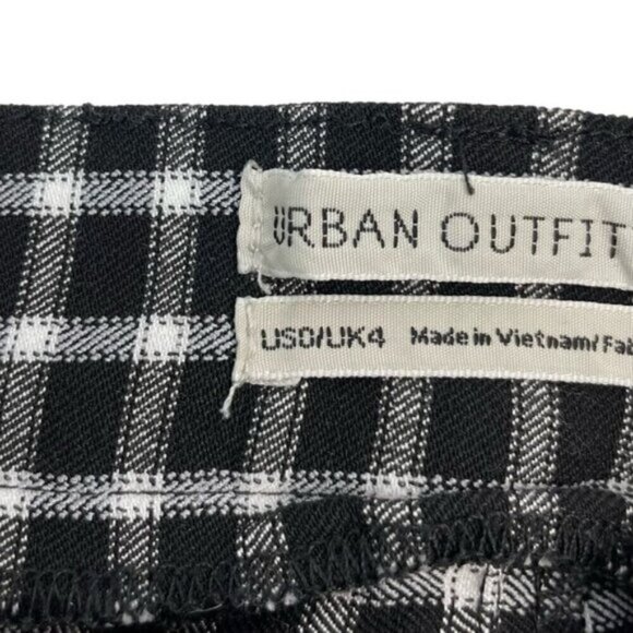 UO Womens Lita Plaid Skinny Pant Size 0 - Picture 7 of 8